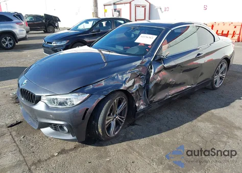 2017 BMW 440I из США, поврежденный, VIN WBA4T9C5XH5A14698